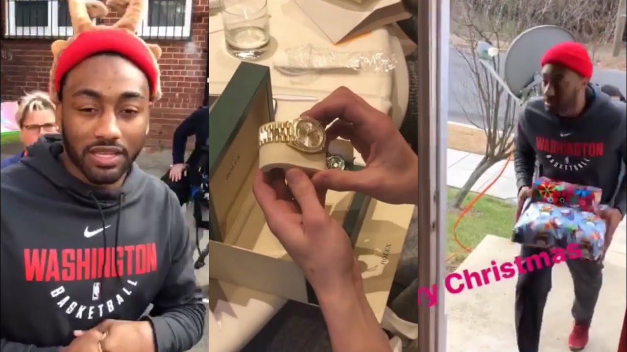 NBA Star John Walls Gives His Teammates Rolexes For Christmas