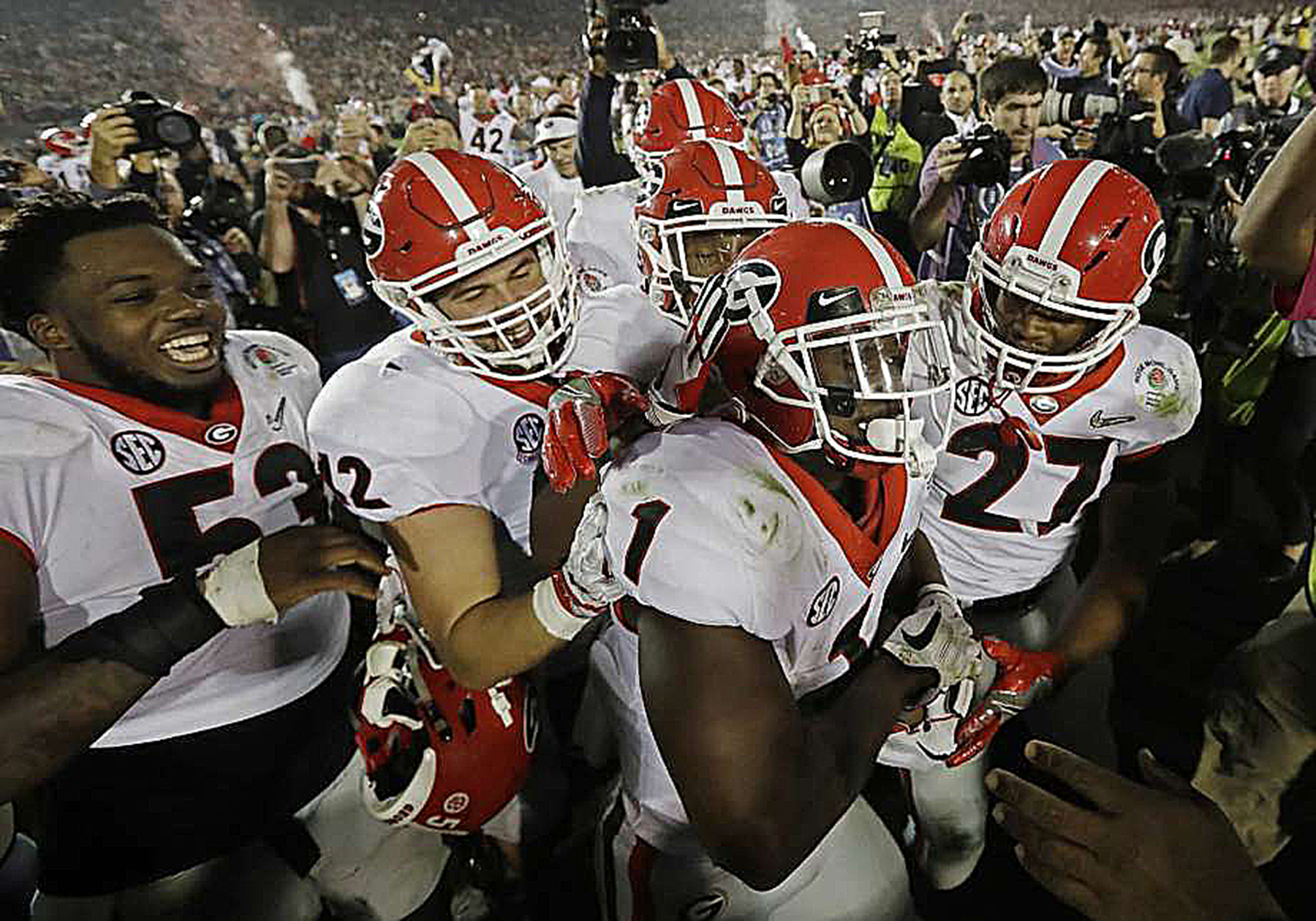 Alabama Vs. Georgia For National Championship Monday