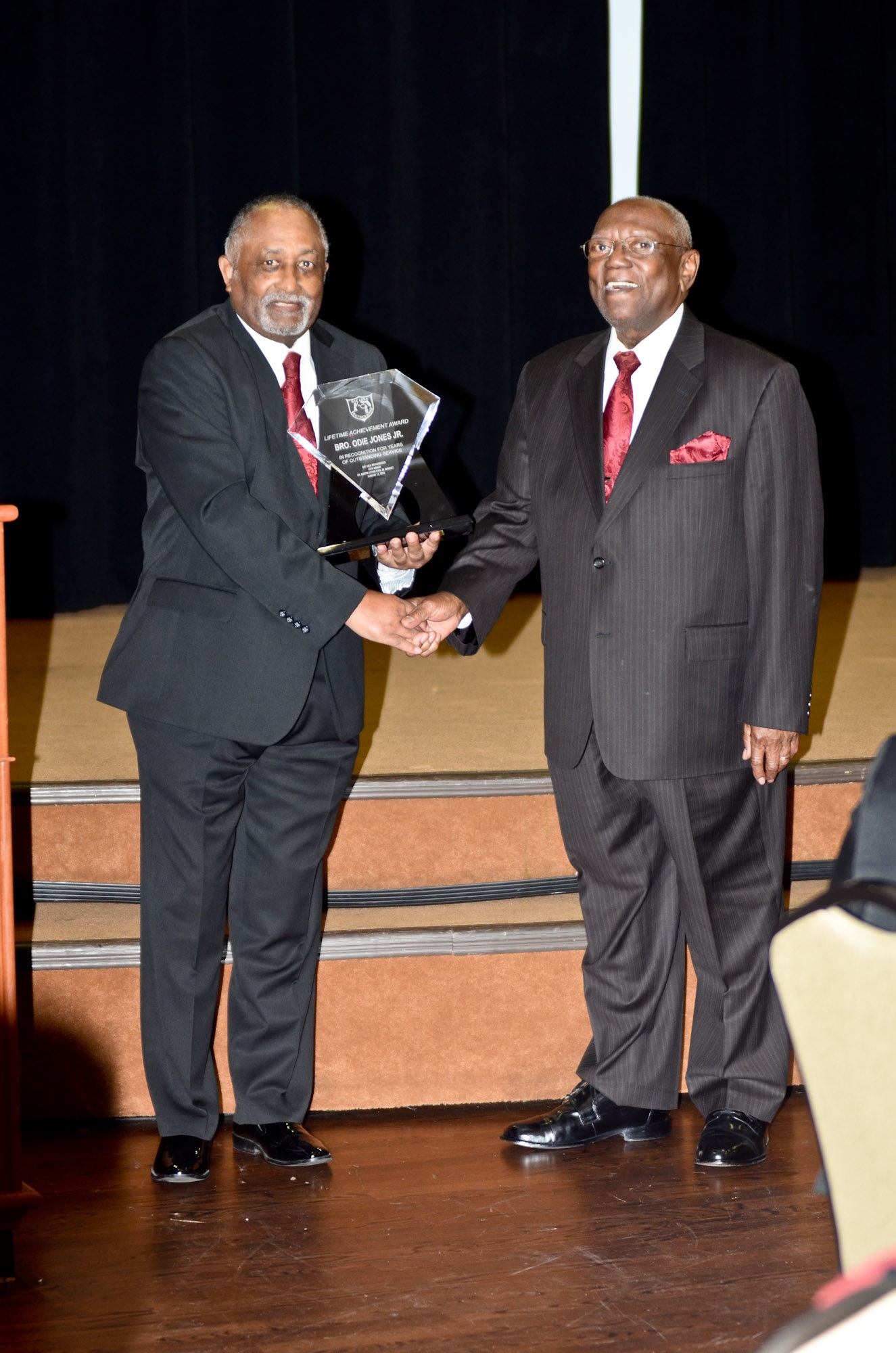 Retired SMSgt. Jones Receives Lifetime Achievement Award
