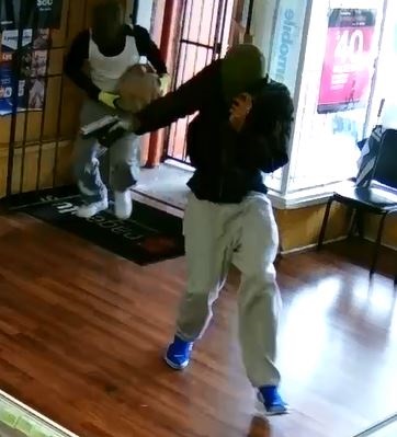 Police Search For Armed Robbery Suspects