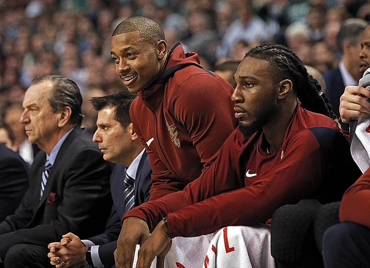 Isaiah Thomas Cheered By Boston Fans, Says He's 'Good' With Danny Ainge