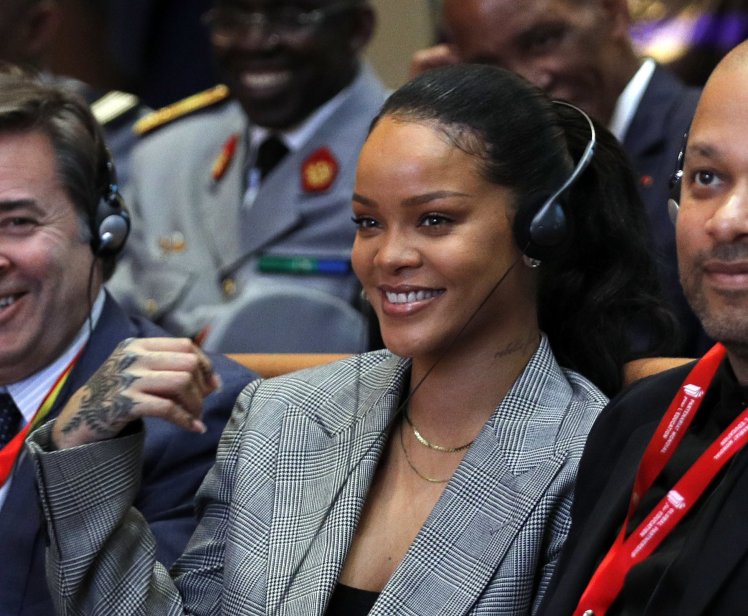 Rihanna Helps World Leaders Raise Billions $$ For Education