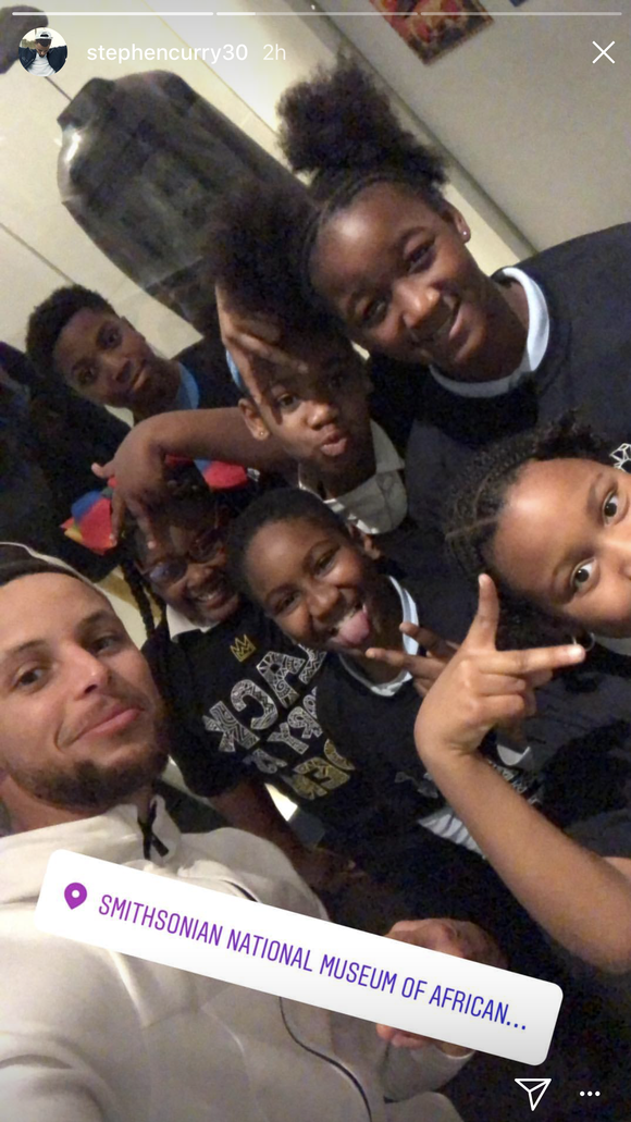 2017 NBA Champ Warriors Toured AA Museum With Students Instead Of Visiting White House