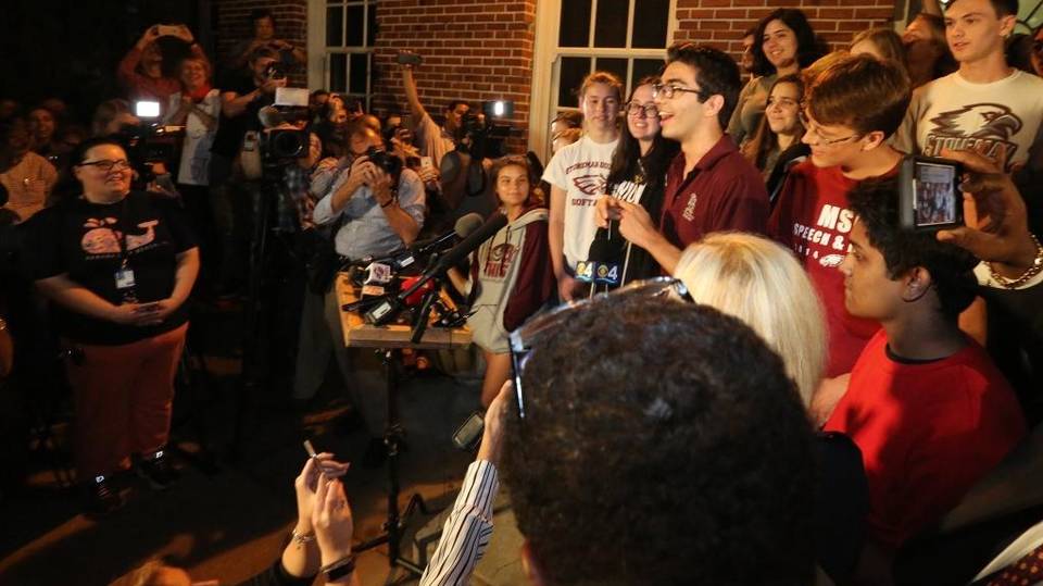 Students March On Tallahassee, And Say ‘Never Again’