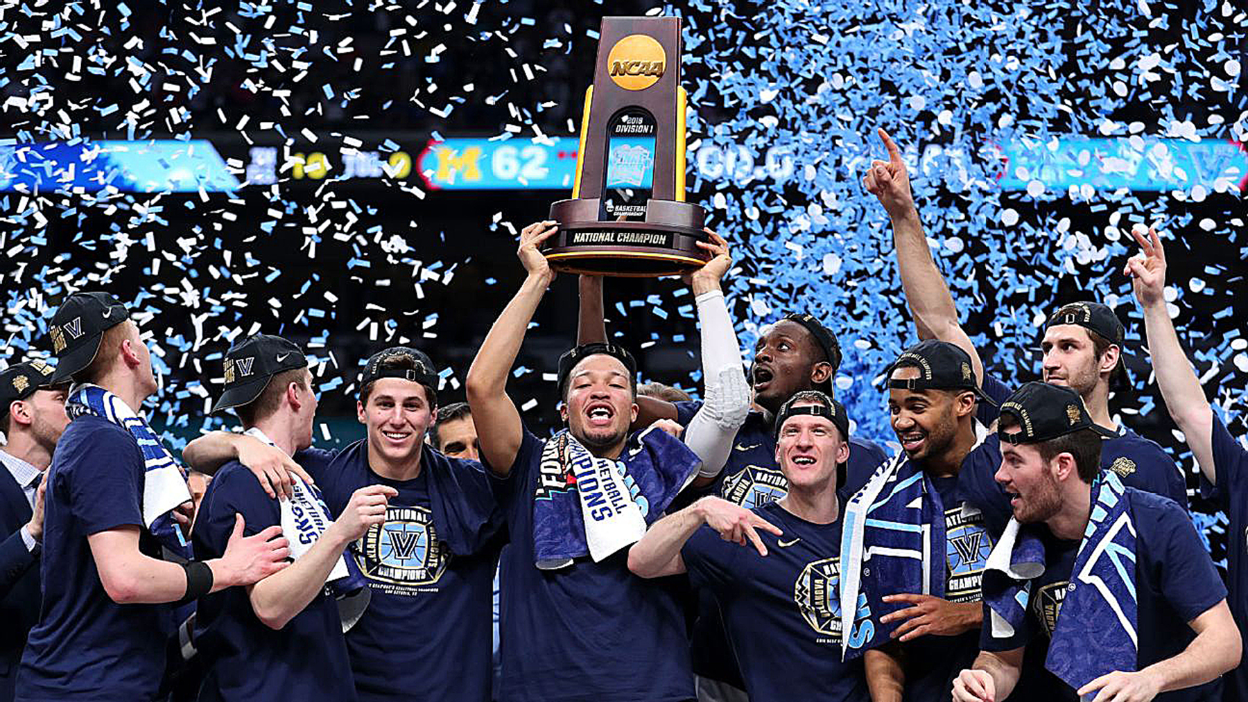 Villanova Fans Flood Streets Around Campus To Celebrate National Title