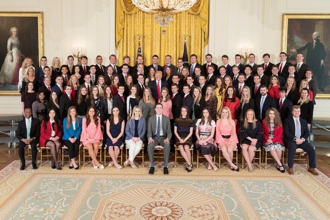 White House Interns: 99.9% White
