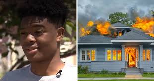 College Student Saves Elderly Woman From Burning House