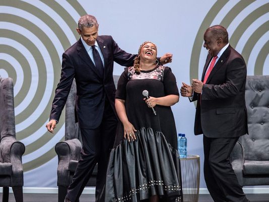 Barack Obama drops his best dance moves during African trip