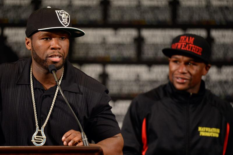 Floyd Mayweather, 50 Cent Trade Insults on Instagram, Reignite Beef
