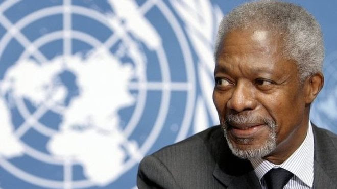 Kofi Annan, former UN chief, dies at 80