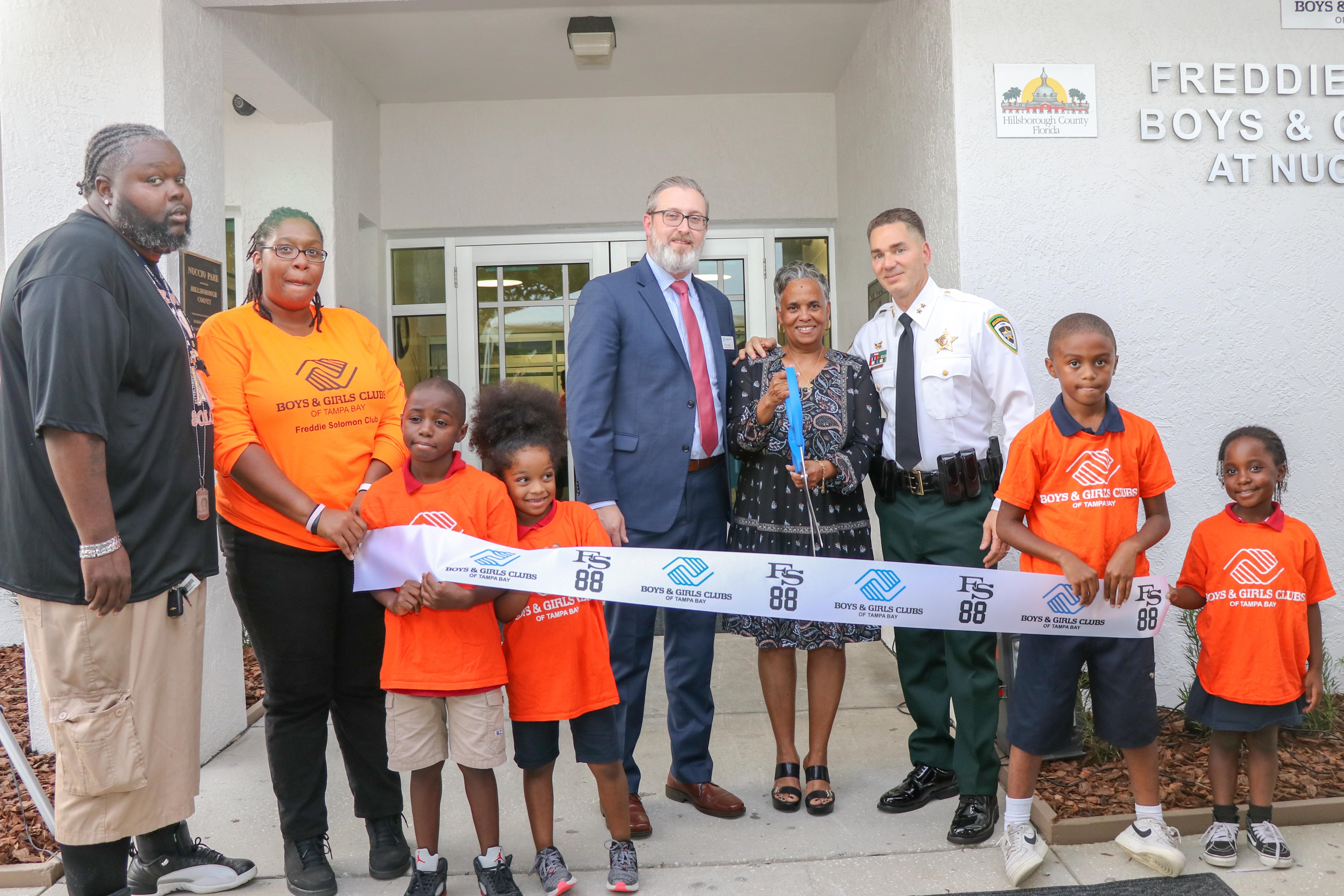 Freddie Solomon Boys And Girls Club At Nuccio Park Rededicated