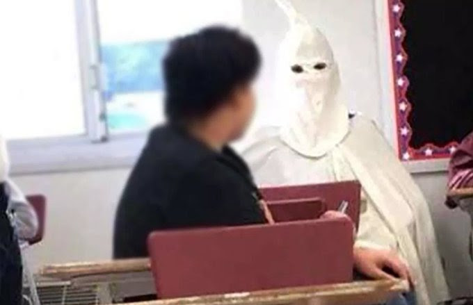 Missouri teacher suspended for allowing student to wear Ku Klux Klan robe