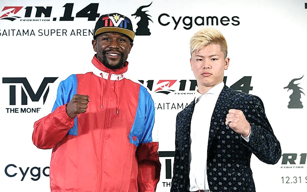 Floyd Mayweather Vs. Tenshin Nasukawa Apparently Back On – With No Kicks
