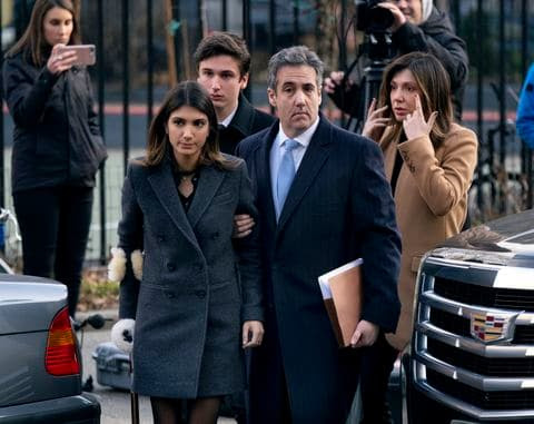 Michael Cohen sentenced to three years in prison for crimes committed while working for Trump