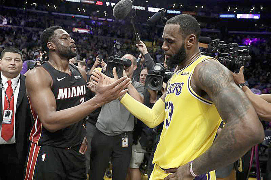 LeBron James Tells Dwayne Wade 'It Was Here Or The Garden' After Last Matchup