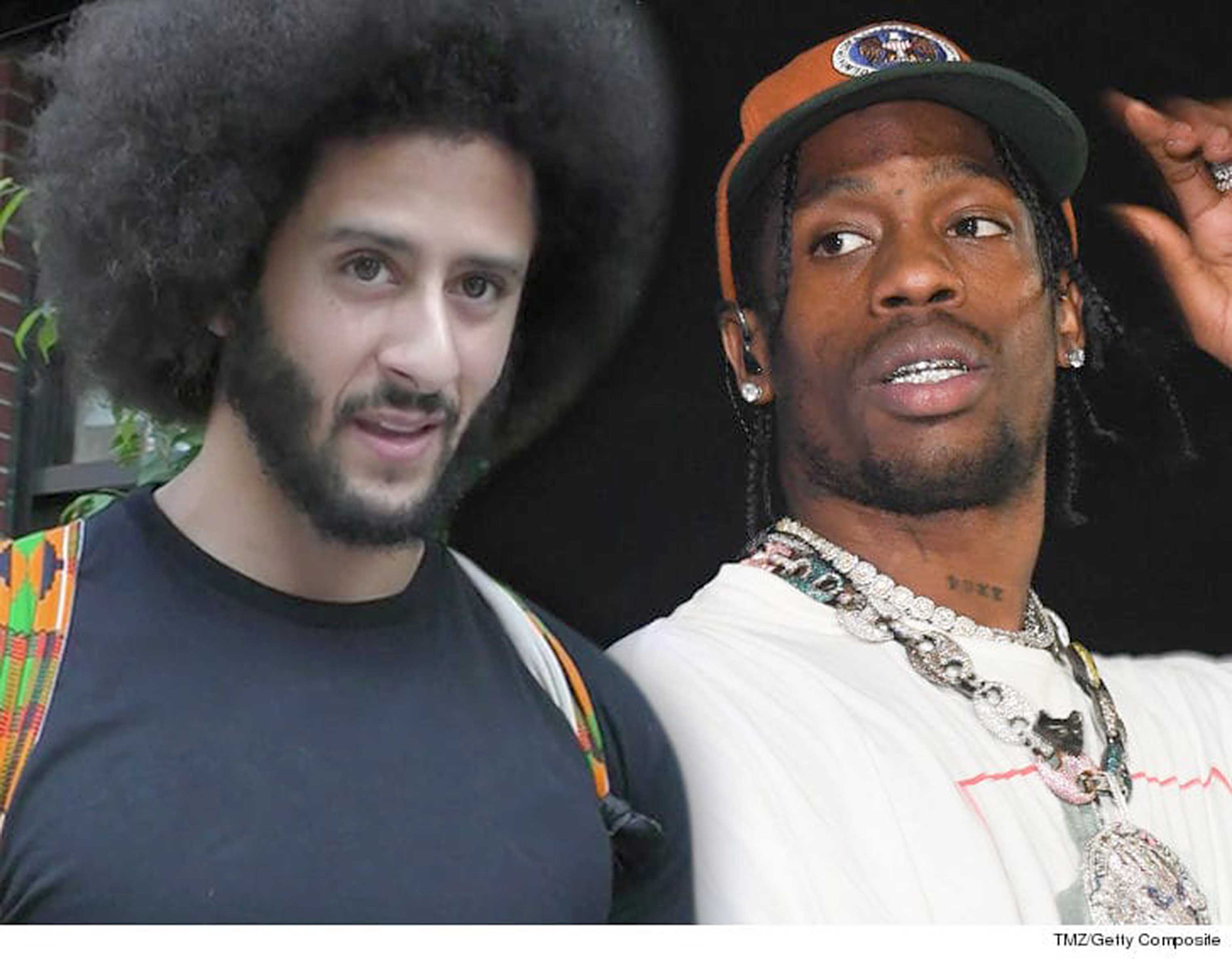 Kapernick Says He Never Consulted With Travis Scott On Super Bowl