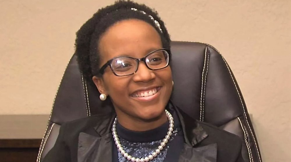 Mayor Katherine Rice presiding