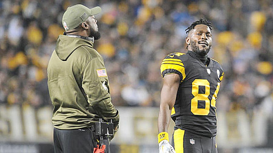 Mike Tomlin & Antonio Brown