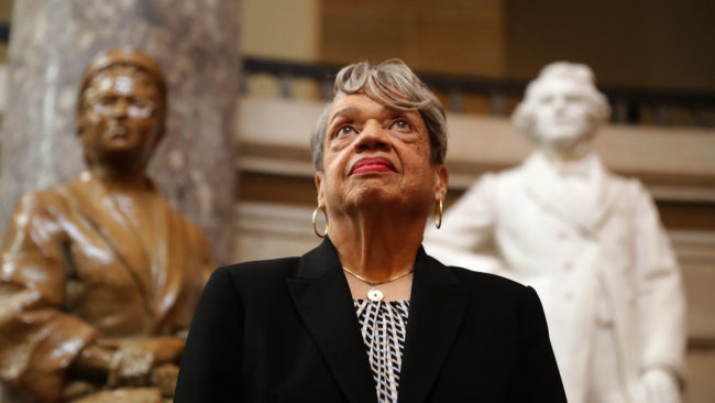 Speaker Nancy Pelosi Hosts Women's History Month Reception Honoring The Space Program's Female Mathematicians