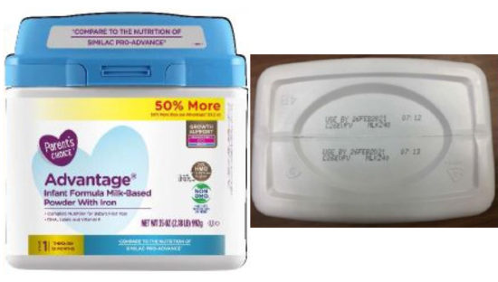 recalled-Parents-Choice-infant-formla-Walmart-550x312