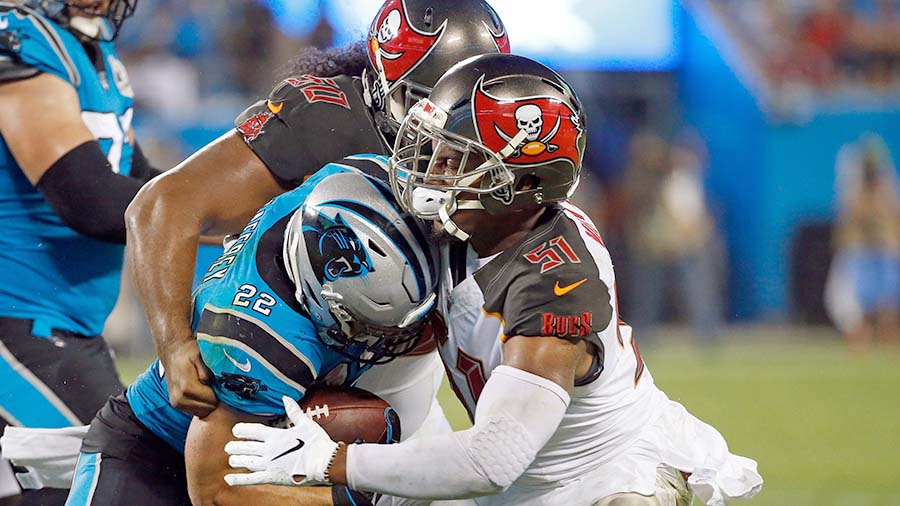 Buccaneers Panthers Football