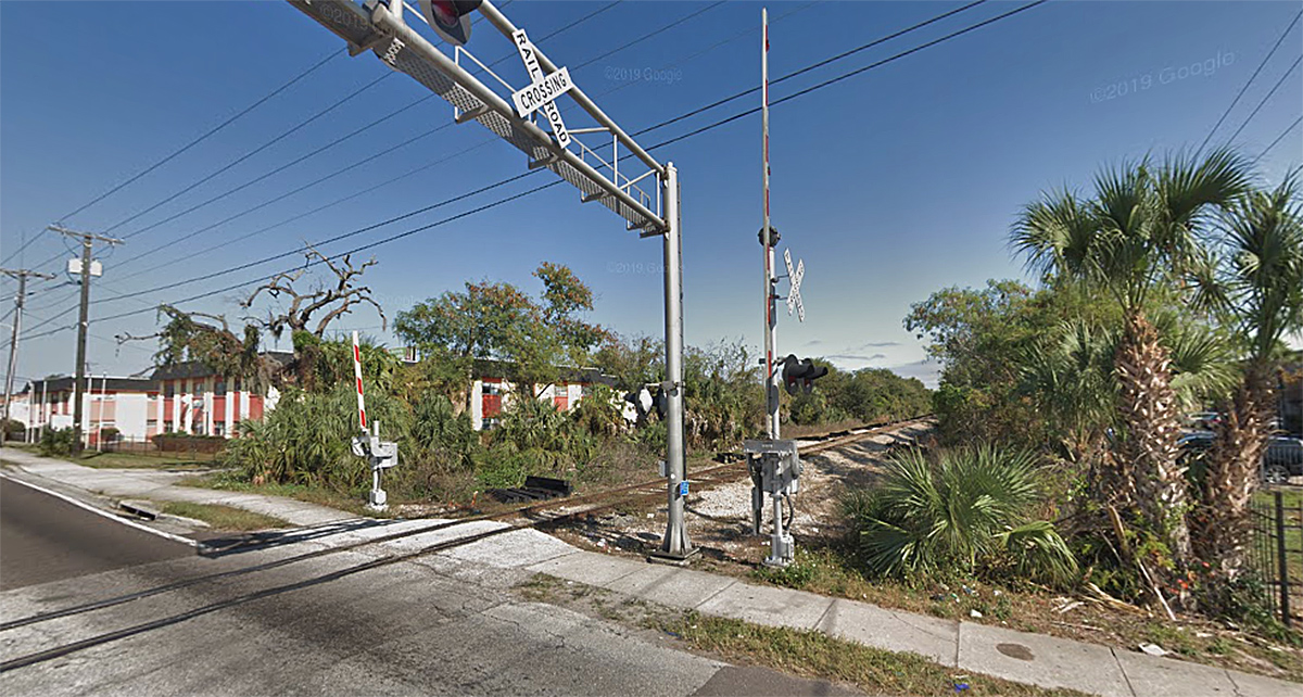 Train Track Fowler and N. 22nd Street
