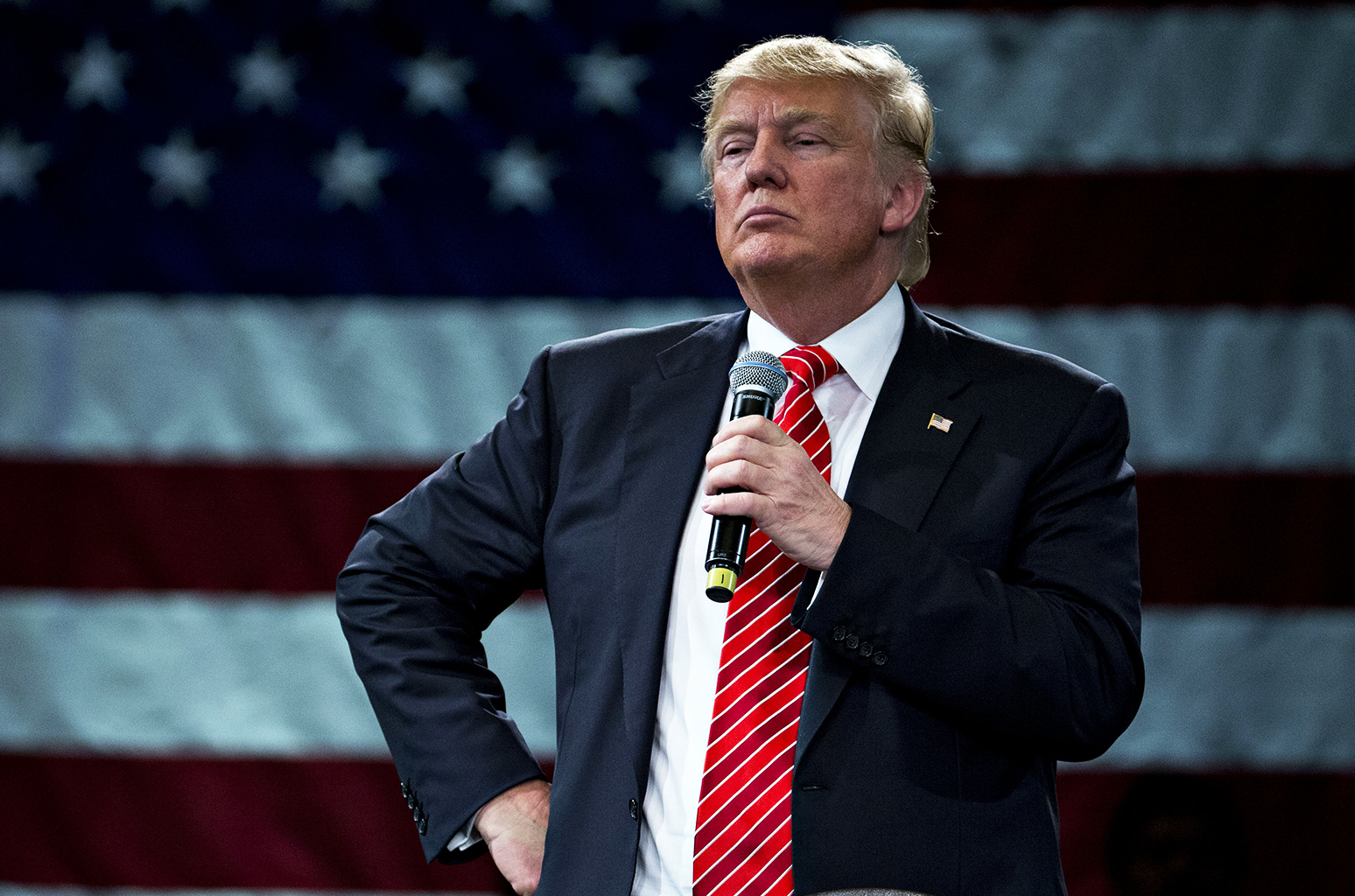 Presidential Candidate Donald Trump Holds Florida Town Hall Event