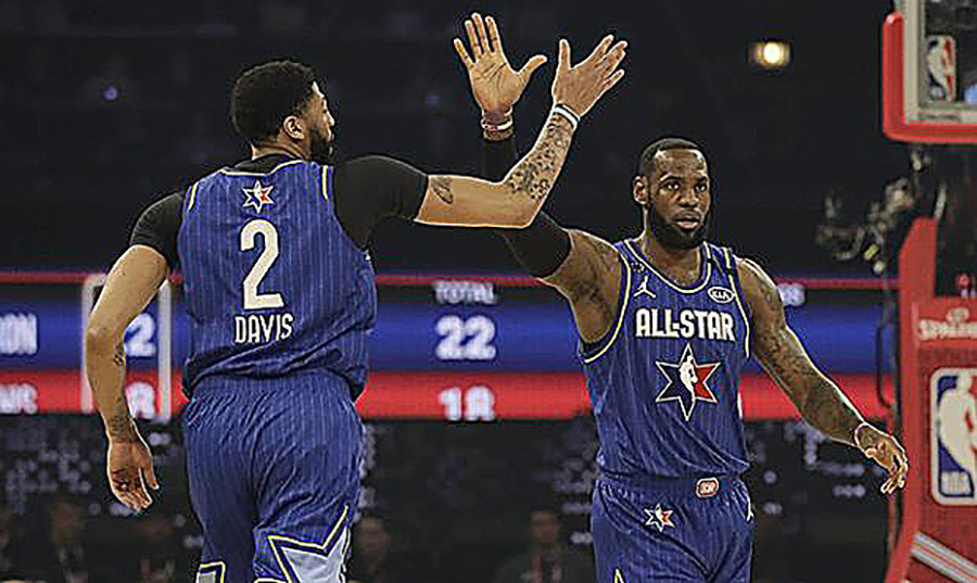 anthony & lebron