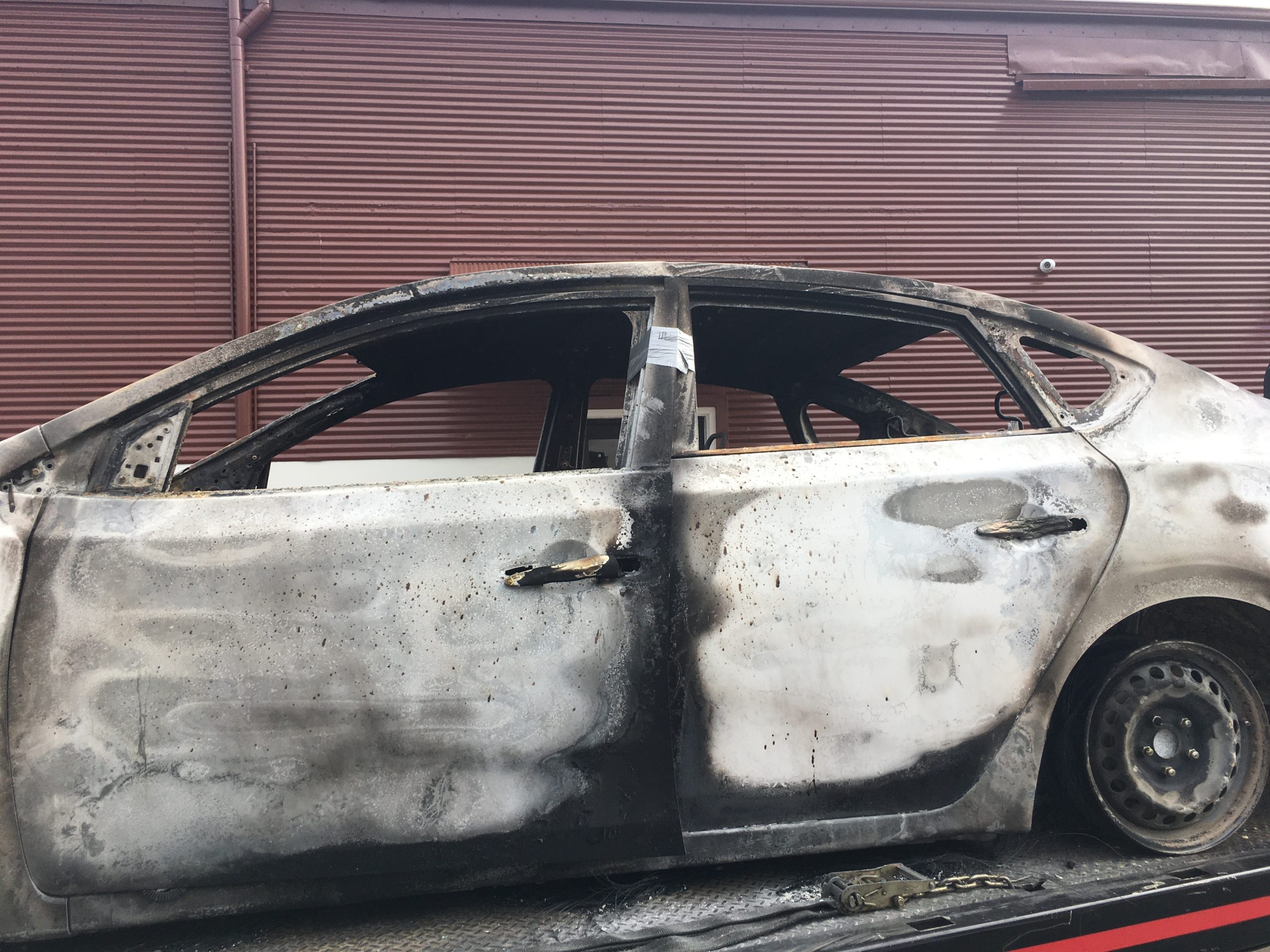 Burned Vehicle