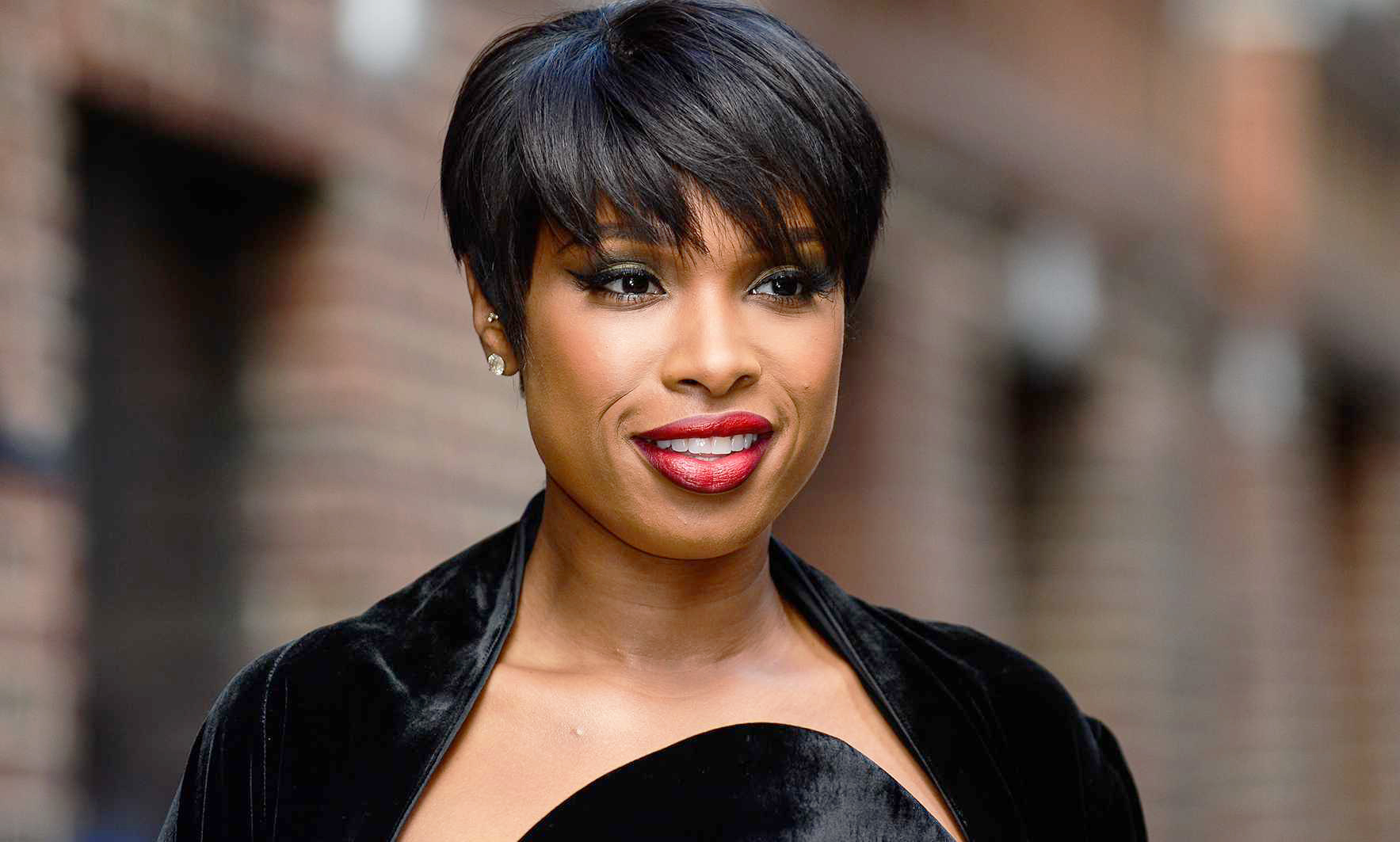 NEW YORK, NY - APRIL 17:  Actress Jennifer Hudson enters the "The Late Show With Stephen Colbert" taping at the Ed Sullivan Theater on April 17, 2017 in New York City.  (Photo by Ray Tamarra/GC Images)