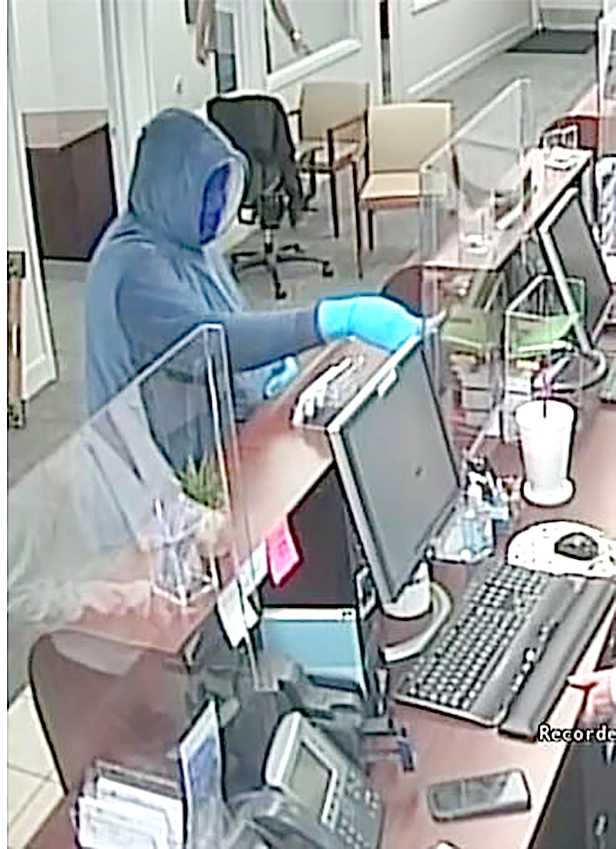 Bank Robbery Suspect from 2-18-22