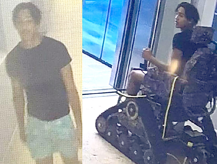 MS Man Steals Wheelchair