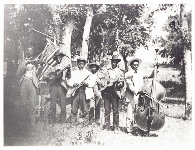 Emancipation Day Celebration band, June 19, 1900