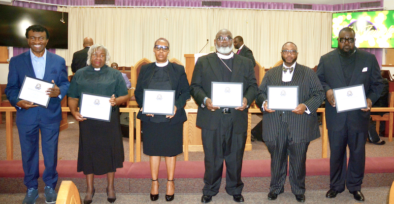 INSTALLATION OF OFFICERS FOR TAMPA BAY COALITION OF CLERGY