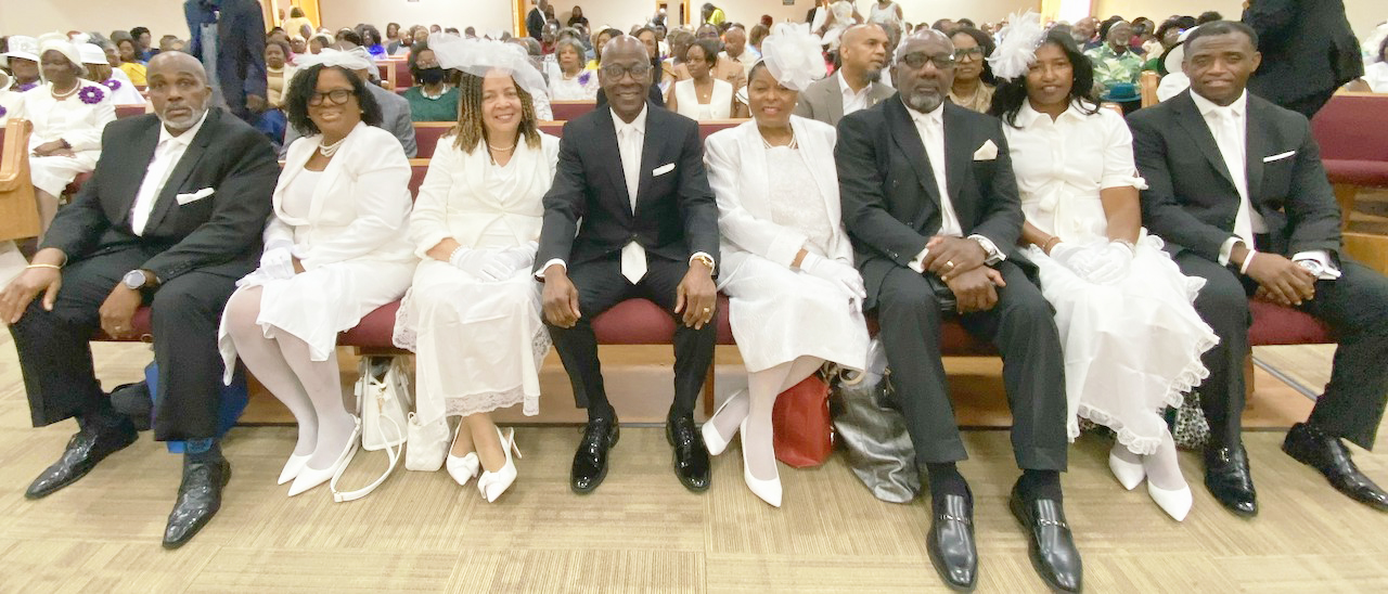ORDINATION OF DEACONS AT NEW MT. ZION M. B. CHURCH 