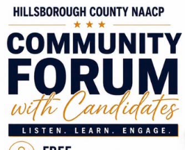 NAACP To Host Candidates Running For Important Seats At  Community Forum